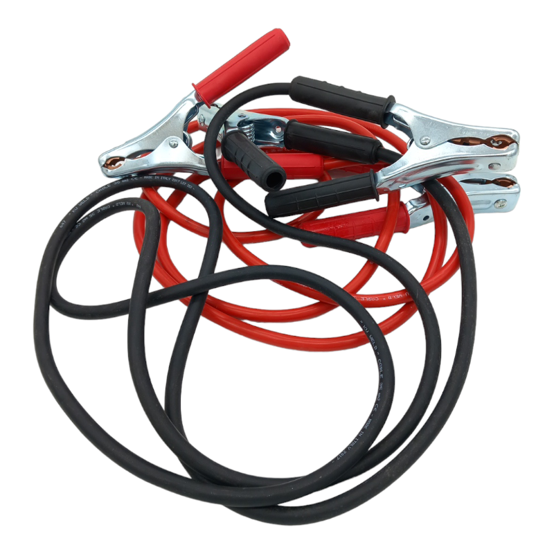 Cavi Professionali Per Auto Furgoni Pinza Batteria Avviamento Cavi 35 mm2 (3 metri) BIBA-RICAMBI