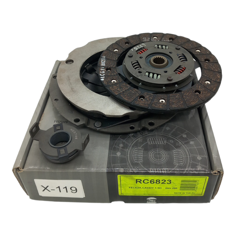 Kit Frizione Compatibile Per Skoda Felicia I (6U1) 1.9 D 47KW-64CV BIBA-RICAMBI