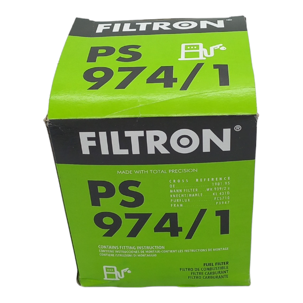 Filtro Carburante Compatibile Per Peugeot 206 (2D) 1.6 HDi 80KW-109CV BIBA-RICAMBI