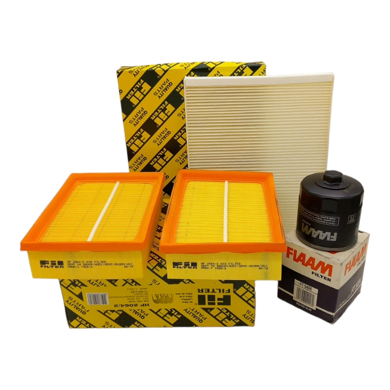 Kit Tagliando 3 Filtri Compatibile Per Seat Cordoba (6K1) 1.4 44KW-60CV BIBA-RICAMBI