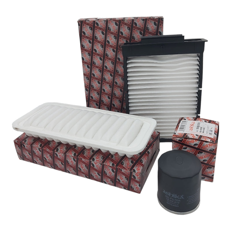 Kit Tagliando Olio 5W30 Compatibile Per Citroen C1 1.0 dal 2005-2013 BIBA-RICAMBI