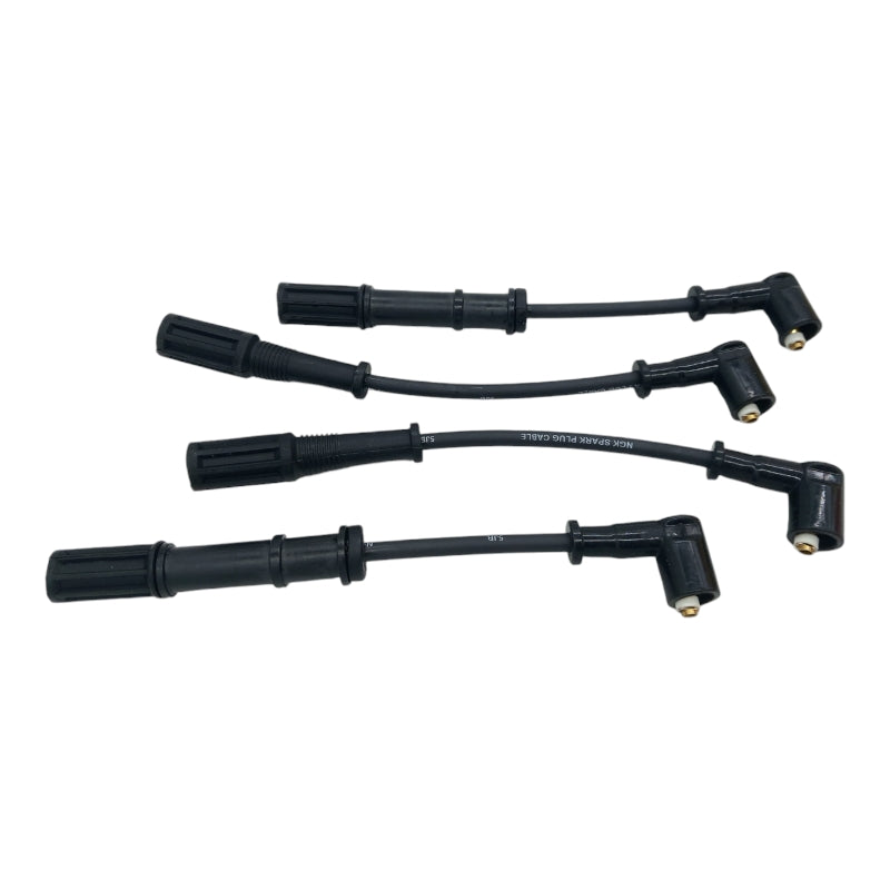 Kit 4 Cavi Candele NGK Compatibile Per Alfa Romeo Mito 1.4 Benzina - BIBA-RICAMBI