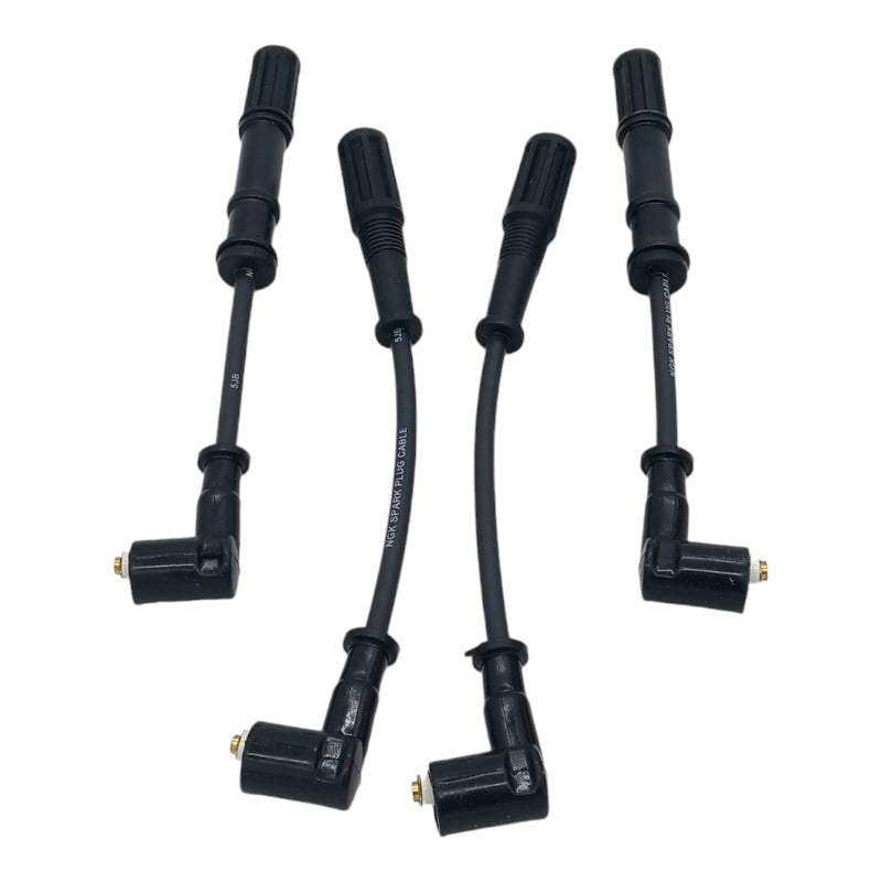 Kit 4 Cavi Candele NGK Compatibile Per Alfa Romeo Mito 1.4 Benzina - BIBA-RICAMBI