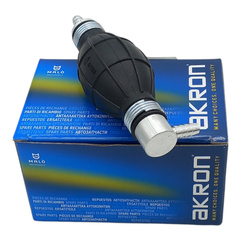 Adescatore Pompetta Gasolio Carburante Universale Diametro Ø 8-8 mm 1 Beccuccio Curvo AKRON