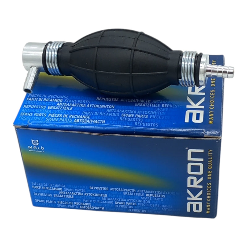 Adescatore Pompetta Gasolio Carburante Universale Diametro Ø 8-8 mm 1 Beccuccio Curvo AKRON