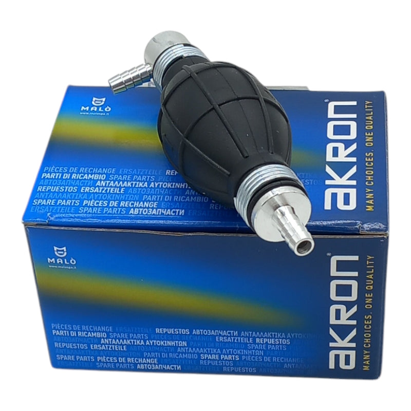Adescatore Pompetta Gasolio Carburante Universale Diametro Ø 8-8 mm 1 Beccuccio Curvo AKRON