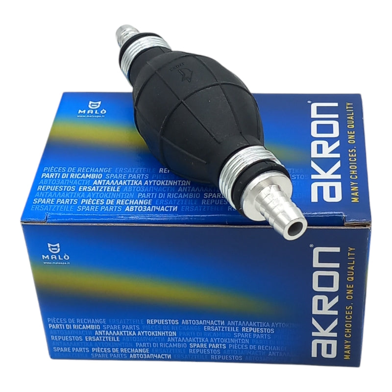 Adescatore Pompetta Gasolio Carburante Universale Diametro Ø 10-10 mm AKRON