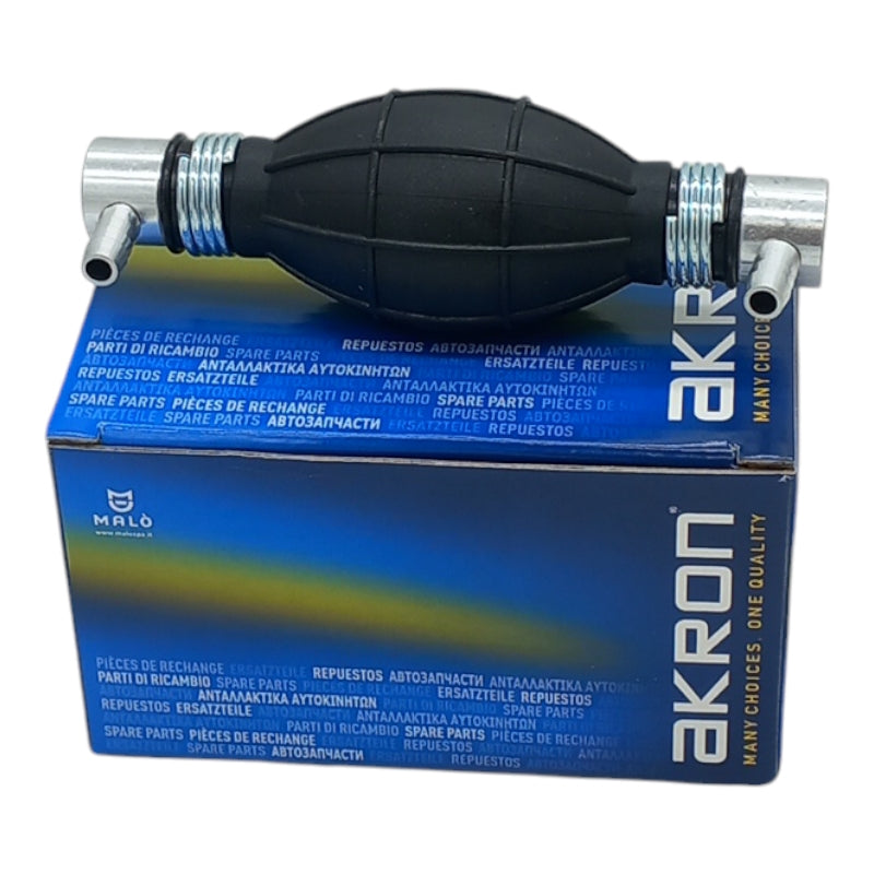 Adescatore Pompetta Gasolio Carburante Universale Diametro Ø 8-8 mm Beccucci Curvi AKRON