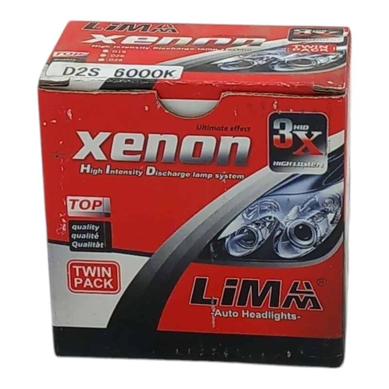 Coppia Lampadina Lima D2S 6000K (2pzz) RECAMBO