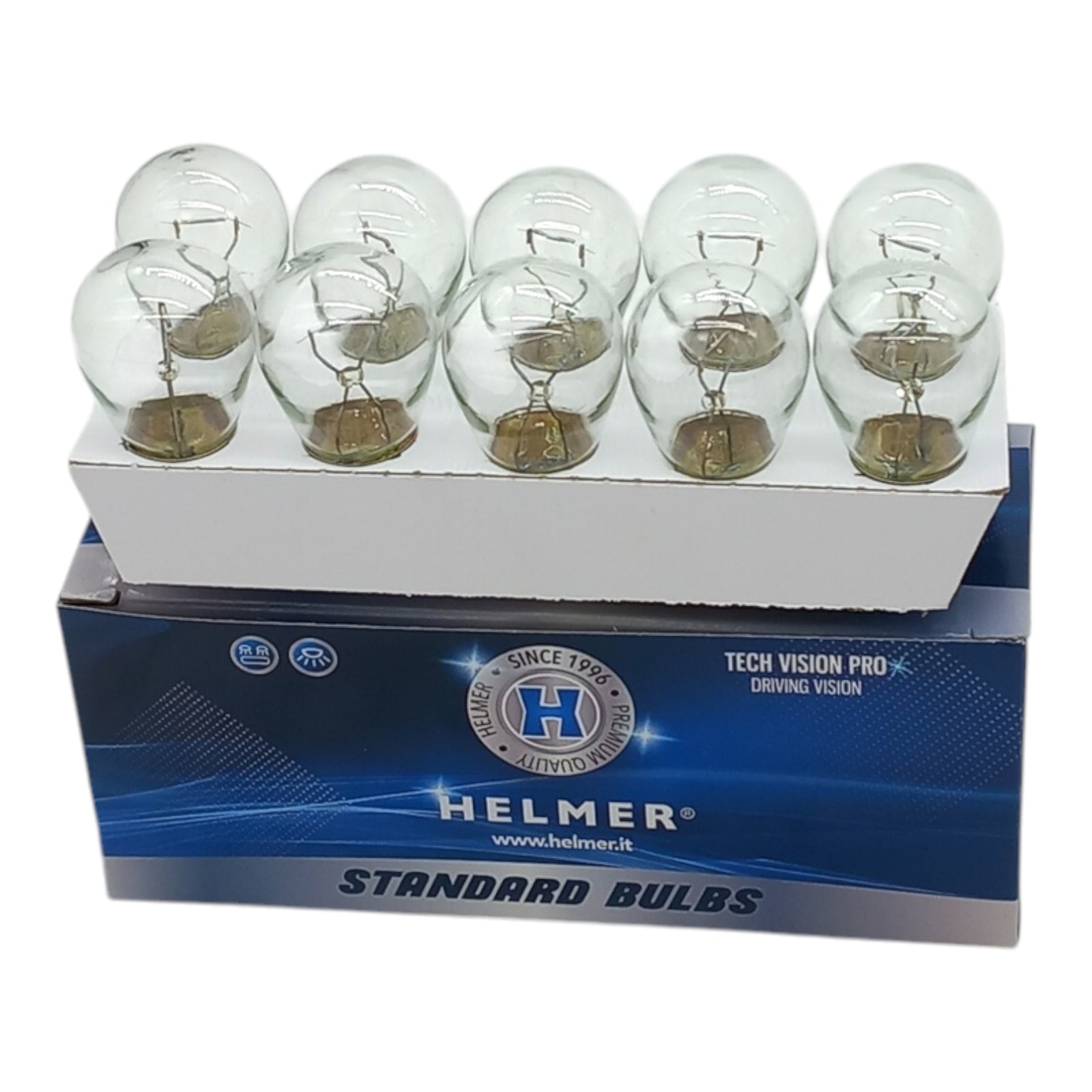 Lampadina Posizione 12V 21W BA15S (10pz) HELMER