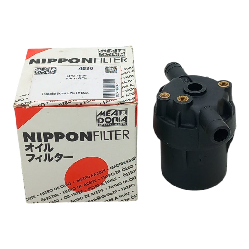 Filtro Gpl Metano Completo Impianto Imega Beccucci 16mm REDLINE