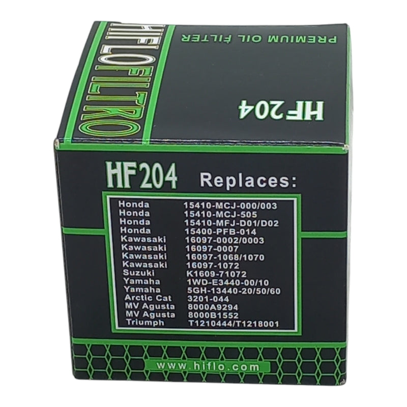 Filtro Olio Moto Codice HF204 HILOFILTRO