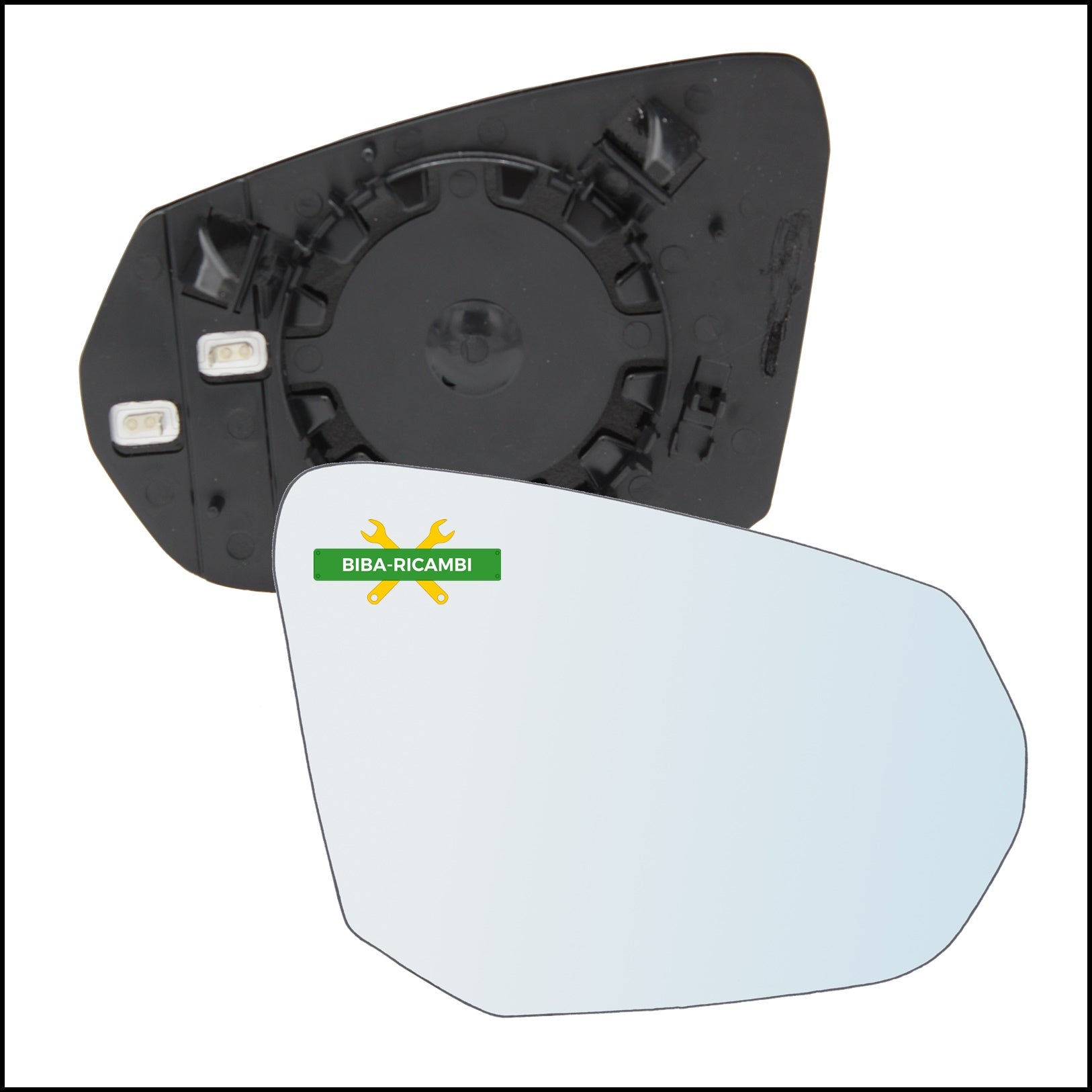 Piastra Specchio Retrovisore Lato Dx-Passeggero Per Audi Q3 II (F3B) dal 2018> BIBA-RICAMBI