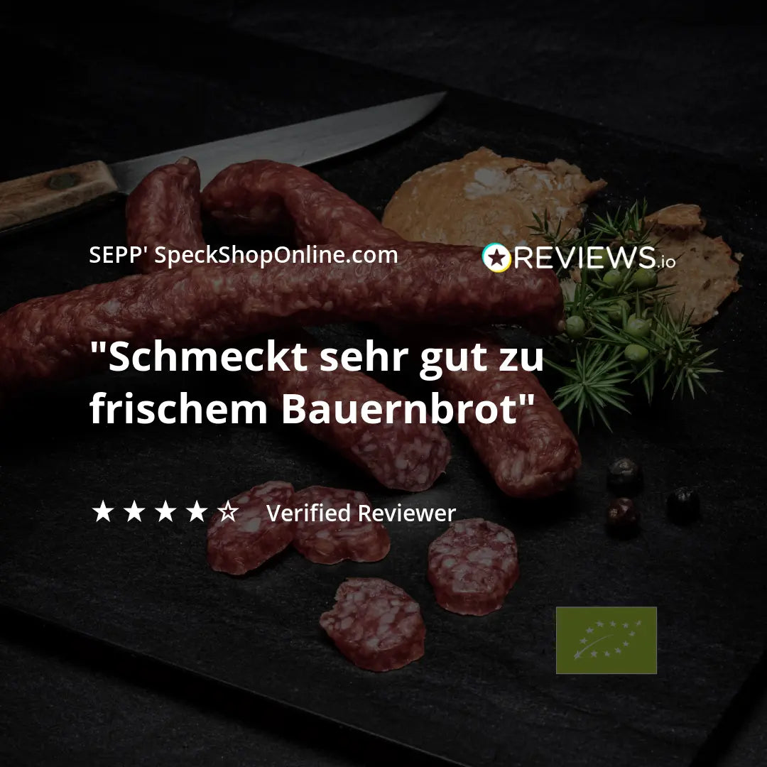SEPP' BIO-Kaminwurzen (3 Stk.) 💚 - BIBA-RICAMBI