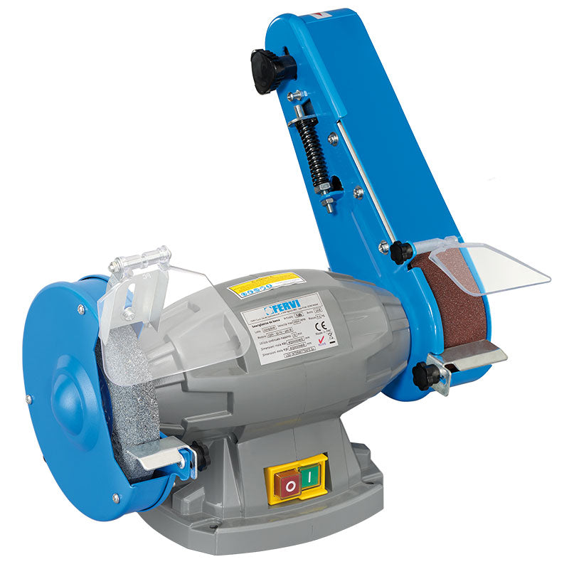 Smerigliatrice Da Banco Con Levigatrice 230 V Art.S383 BIBA-RICAMBI
