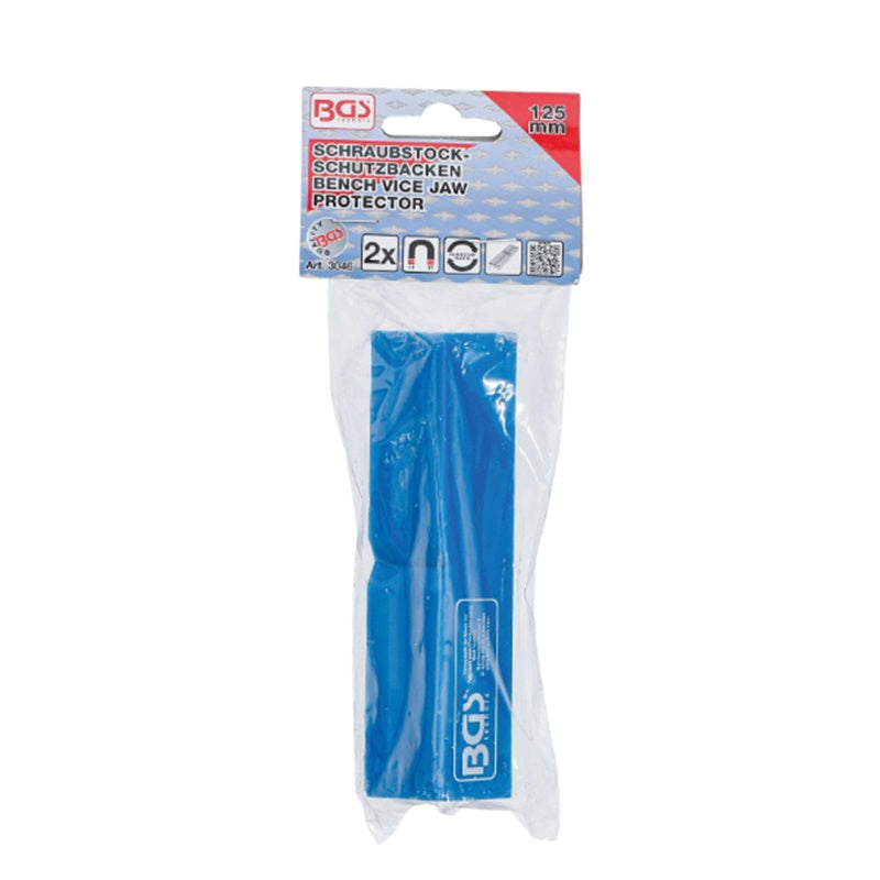 Coppia copriganasce per morsa da banco 125 mm - codice BGS3046 BGS GERMANY