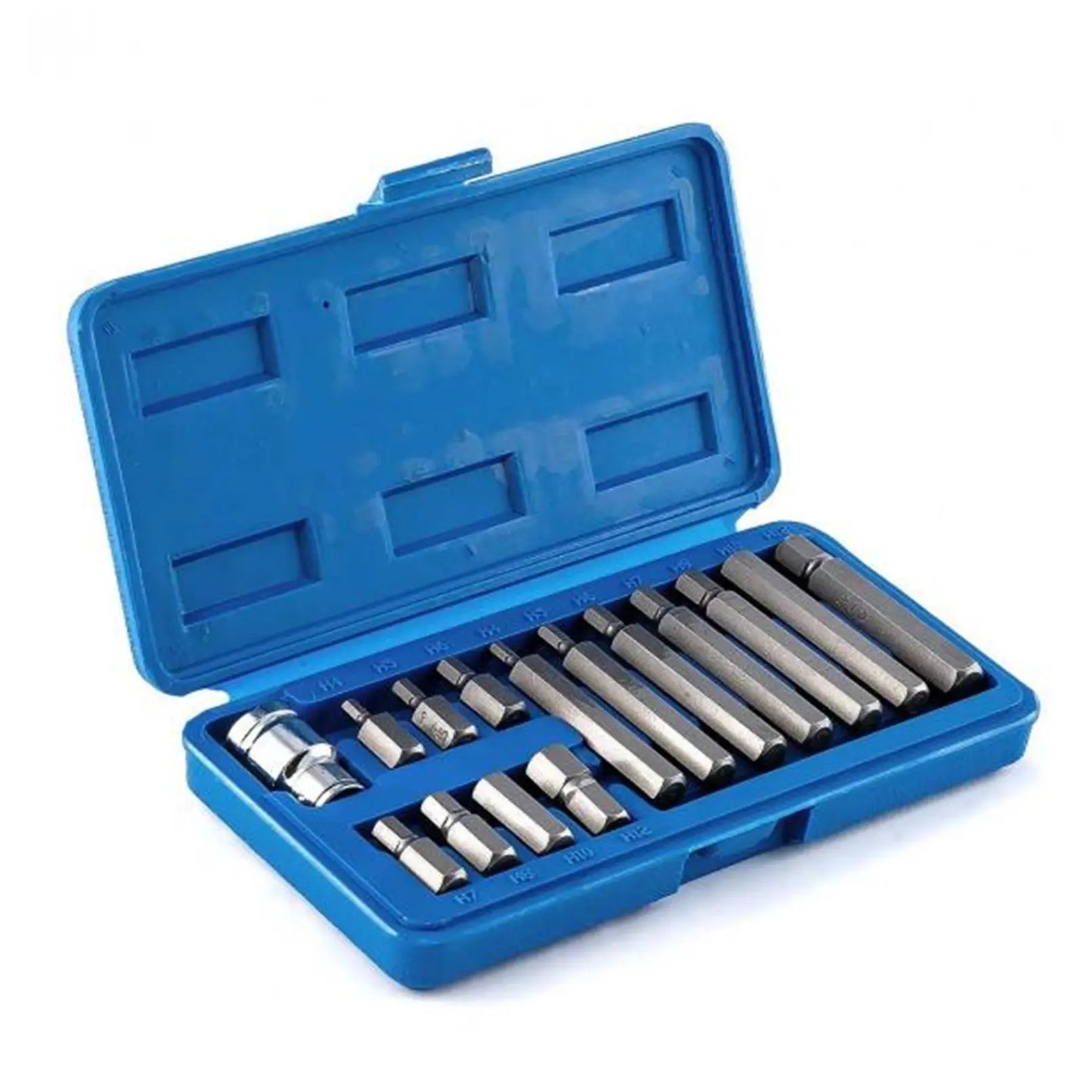 Serie 15 Inserti Esagonali H4-H12 - BIBA-RICAMBI