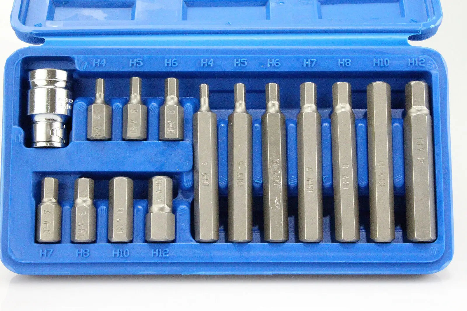 Serie 15 Inserti Esagonali H4-H12 - BIBA-RICAMBI