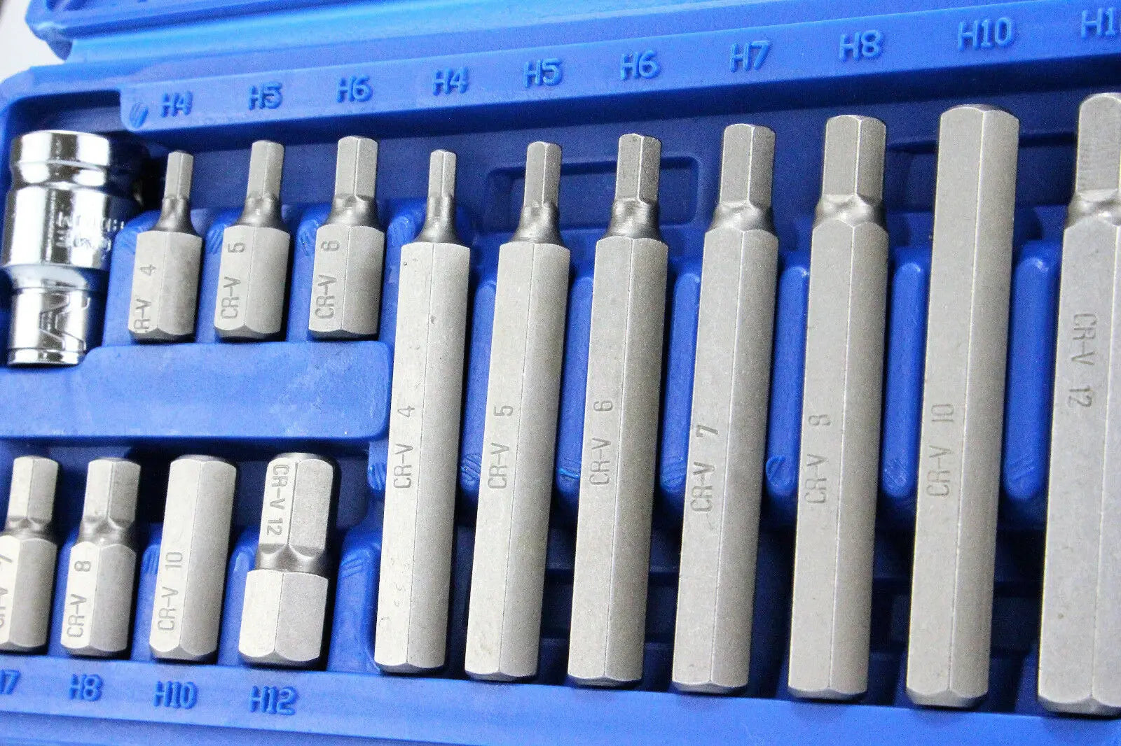 Serie 15 Inserti Esagonali H4-H12 - BIBA-RICAMBI