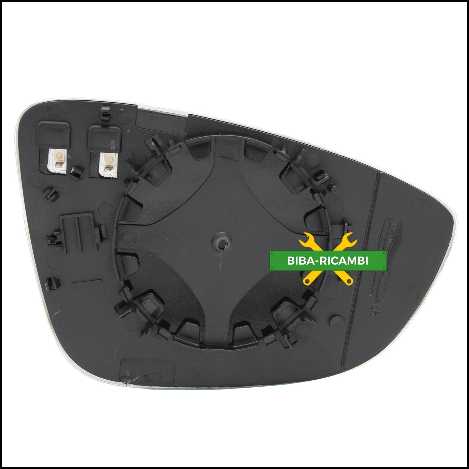 Piastra Specchio Retrovisore Termico Asferico Lato Sx-Guidatore Per Volkswagen Passat CC (357) dal 2008> BIBA-RICAMBI