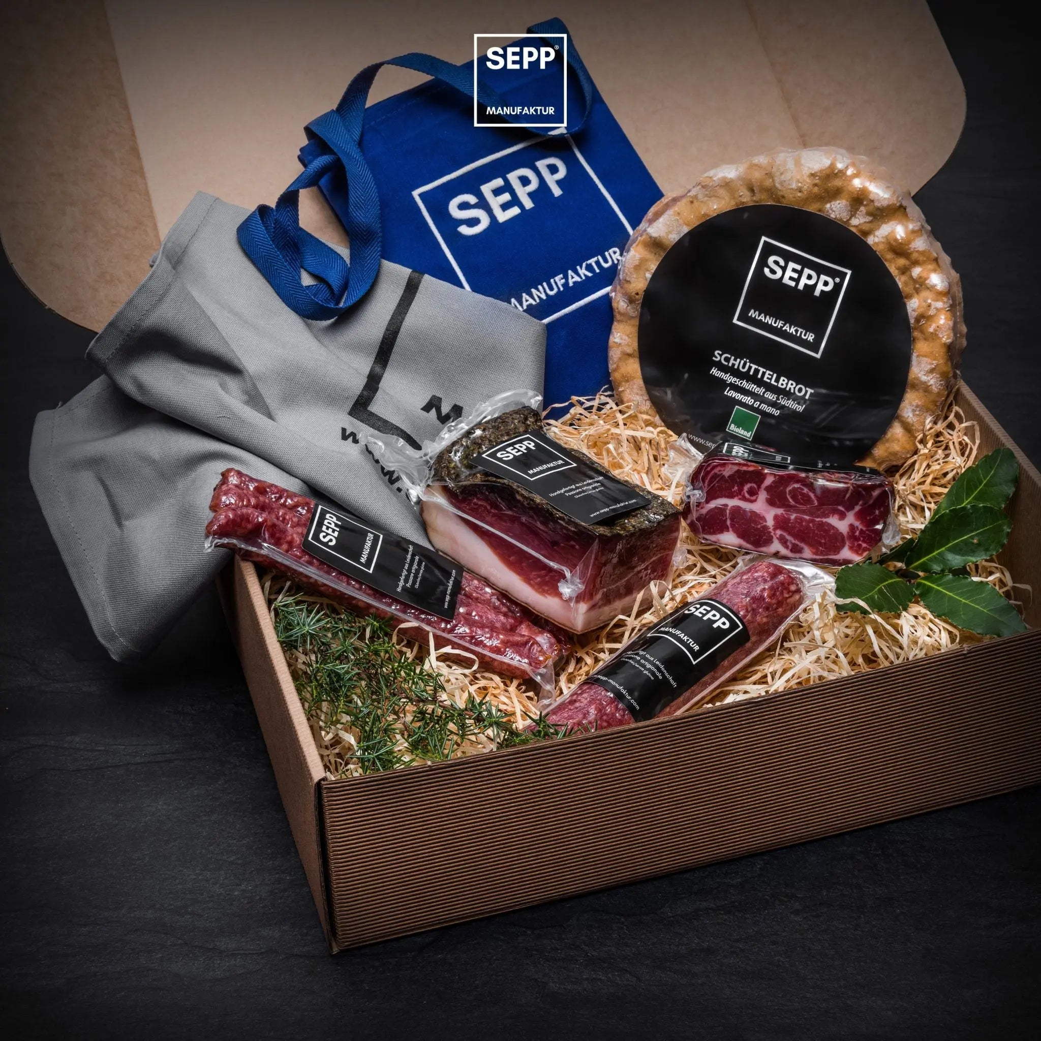 SEPP' Geschenkpaket 🎁 Südtiroler Marende 'MIX' klein - BIBA-RICAMBI