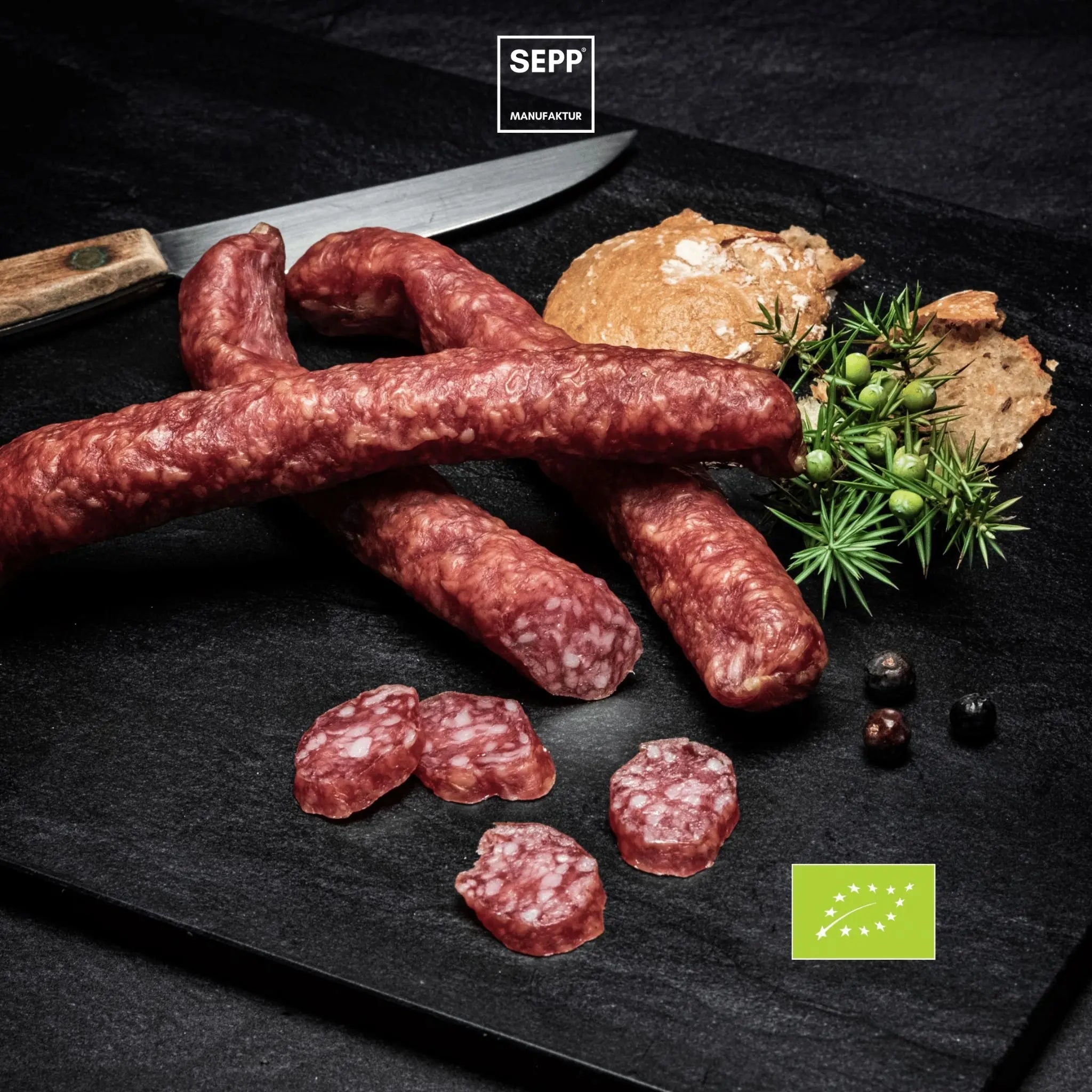 SEPP' BIO-Kaminwurzen (3 Stk.) 💚 - BIBA-RICAMBI