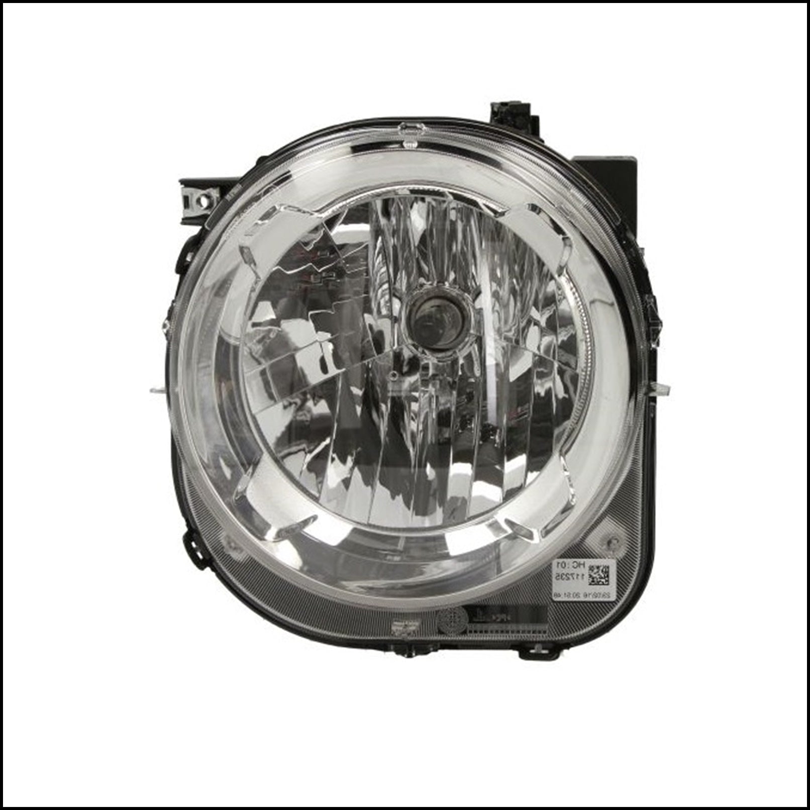 T. Preoiettore Anteriore H4 Elettrico Con Motore Lato Sx-Guidatore art.JE1004804 BIBA-RICAMBI