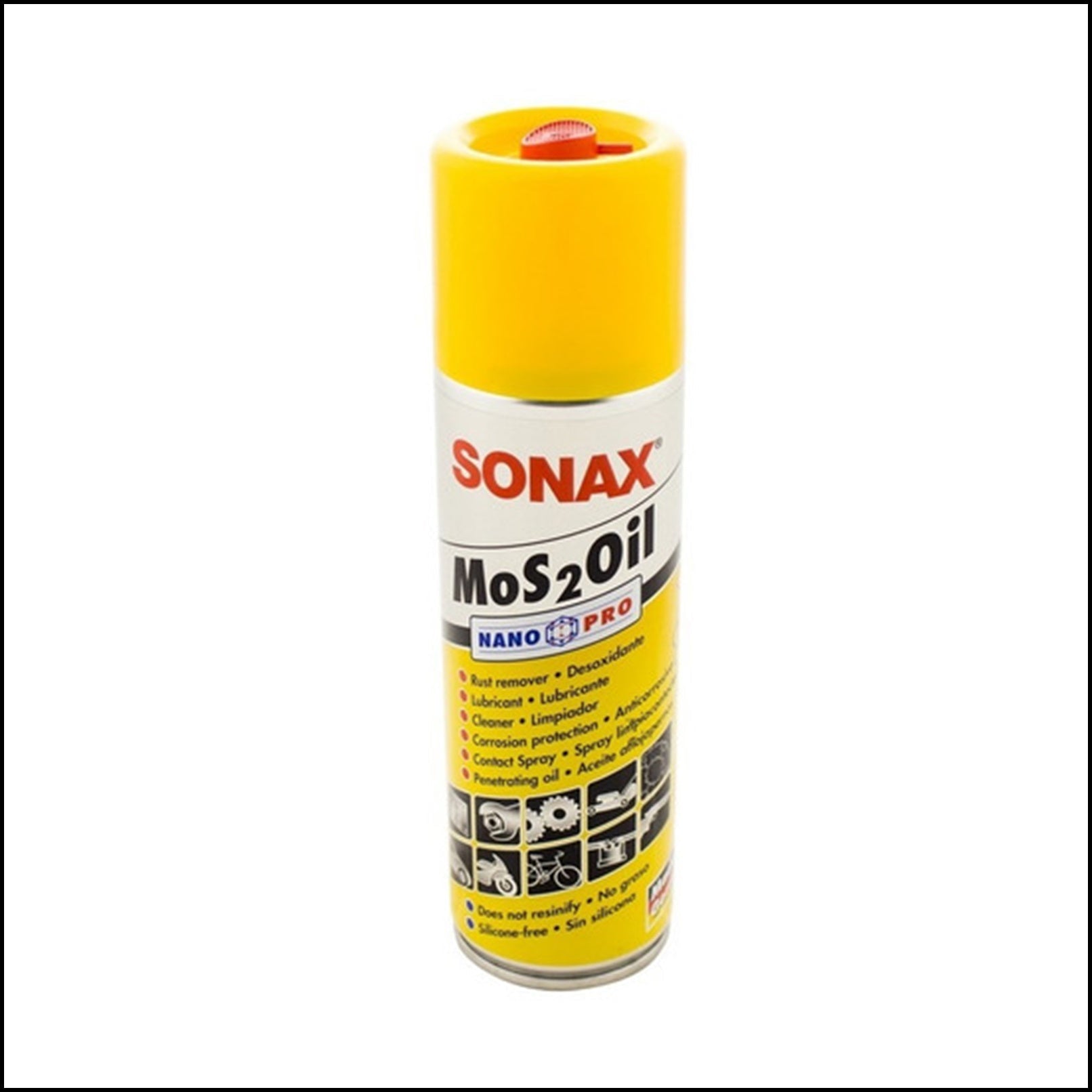 SPRAY LUBRIFICANTE MOS2 SGRASSANTE SBLOCCANTE UNIVERSALE SONAX BIBA-RICAMBI