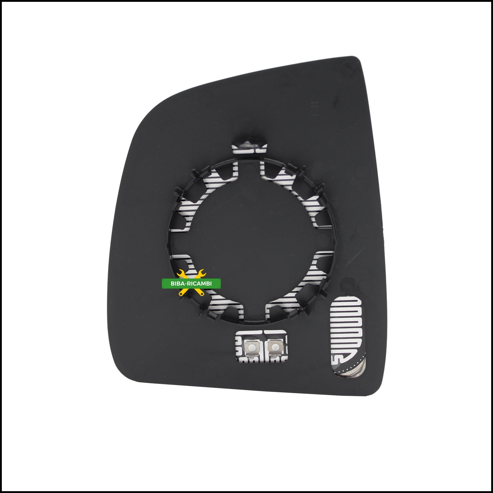 V. Piastra Specchio Superiore Retrovisore Termica Lato Dx-Passeggero Per Opel Combo III (X12) dal 2012> BIBA-RICAMBI