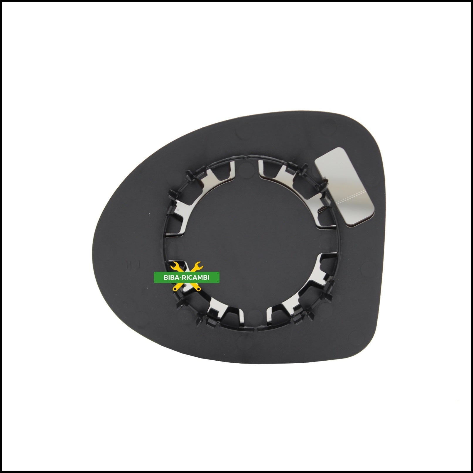 Piastra Specchio Retrovisore Asferico Lato Dx-Passeggero Per Renault Twingo II (CN0) dal 2007> BIBA-RICAMBI