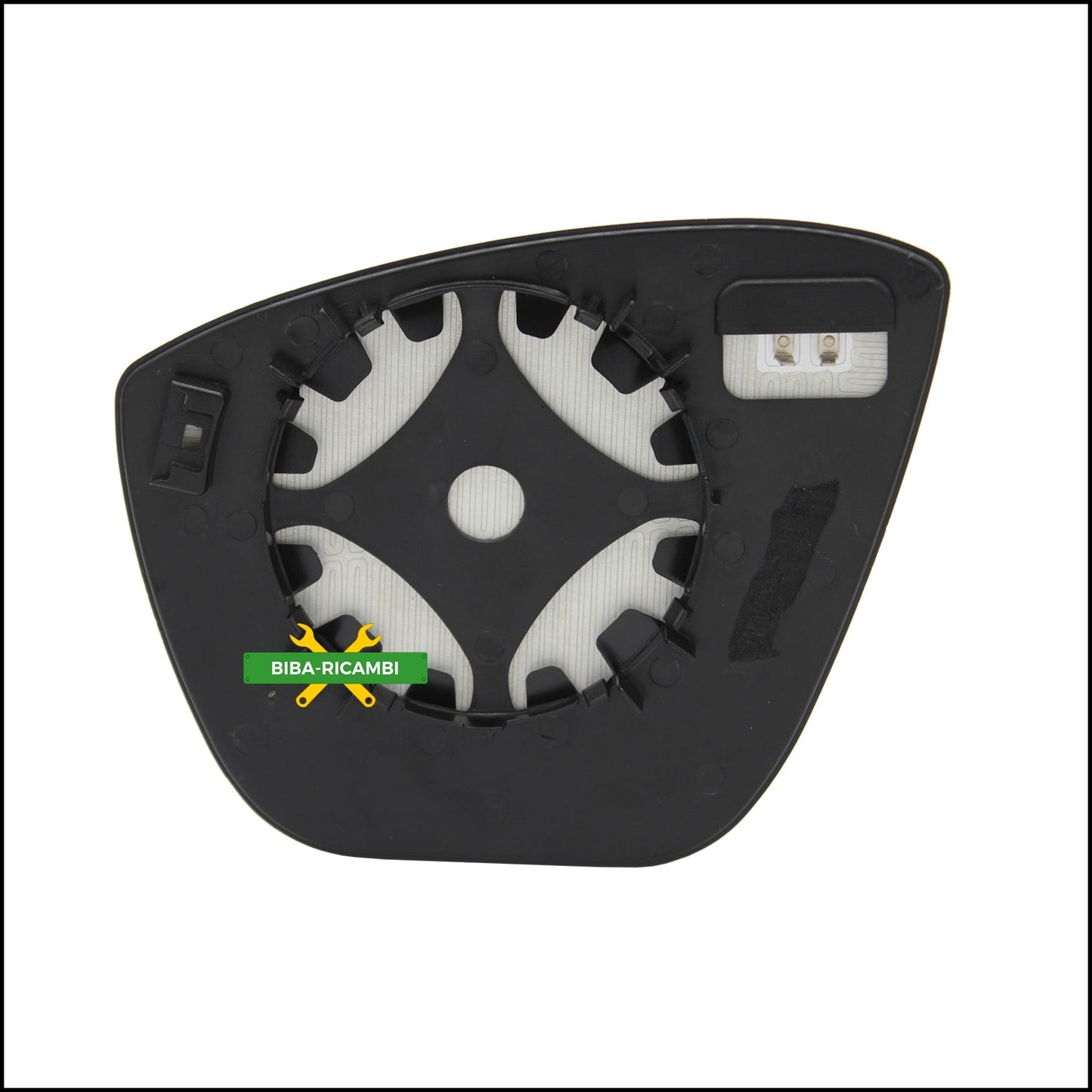 Piastra Specchio Retrovisore Termica Asferica Lato Dx-Passeggero Per Ford Ka+ dal 2014> BIBA-RICAMBI