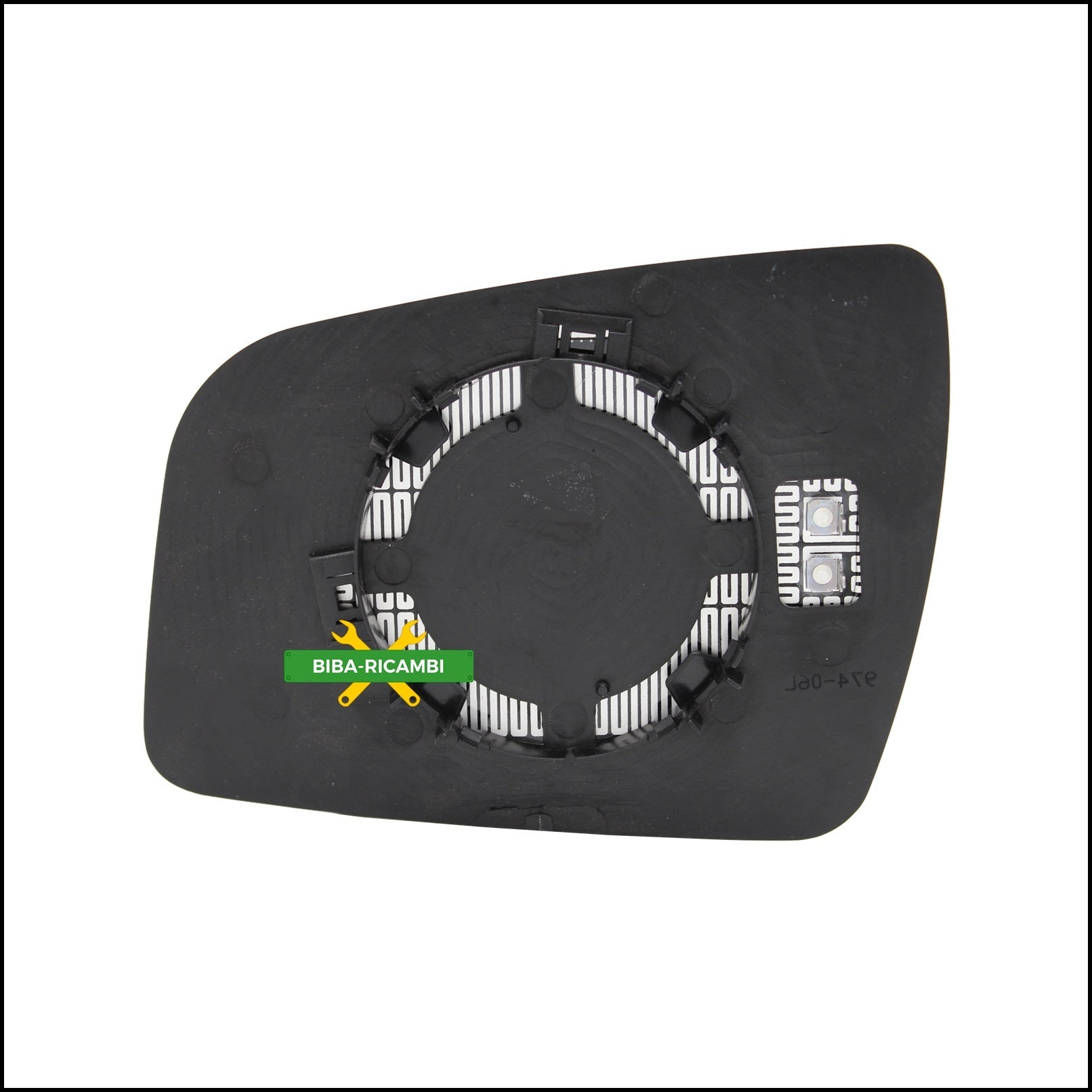 Piastra Retrovisore Termica Lato Dx-Passeggero Per Opel Zafira B solo dal 2008-2012> BIBA-RICAMBI