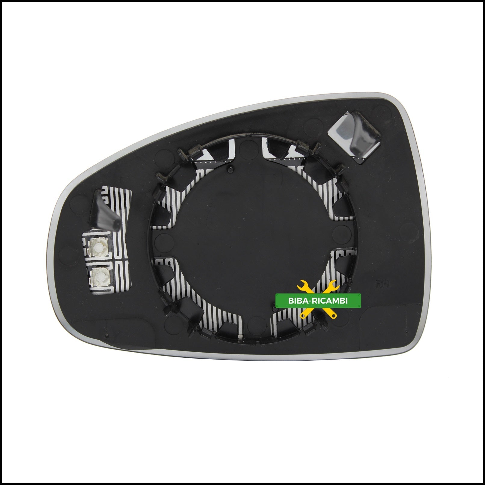 Piastra Retrovisore Asferica Termica Lato Dx-Passeggero Per Audi A1 (8X) dal 2010> BIBA-RICAMBI