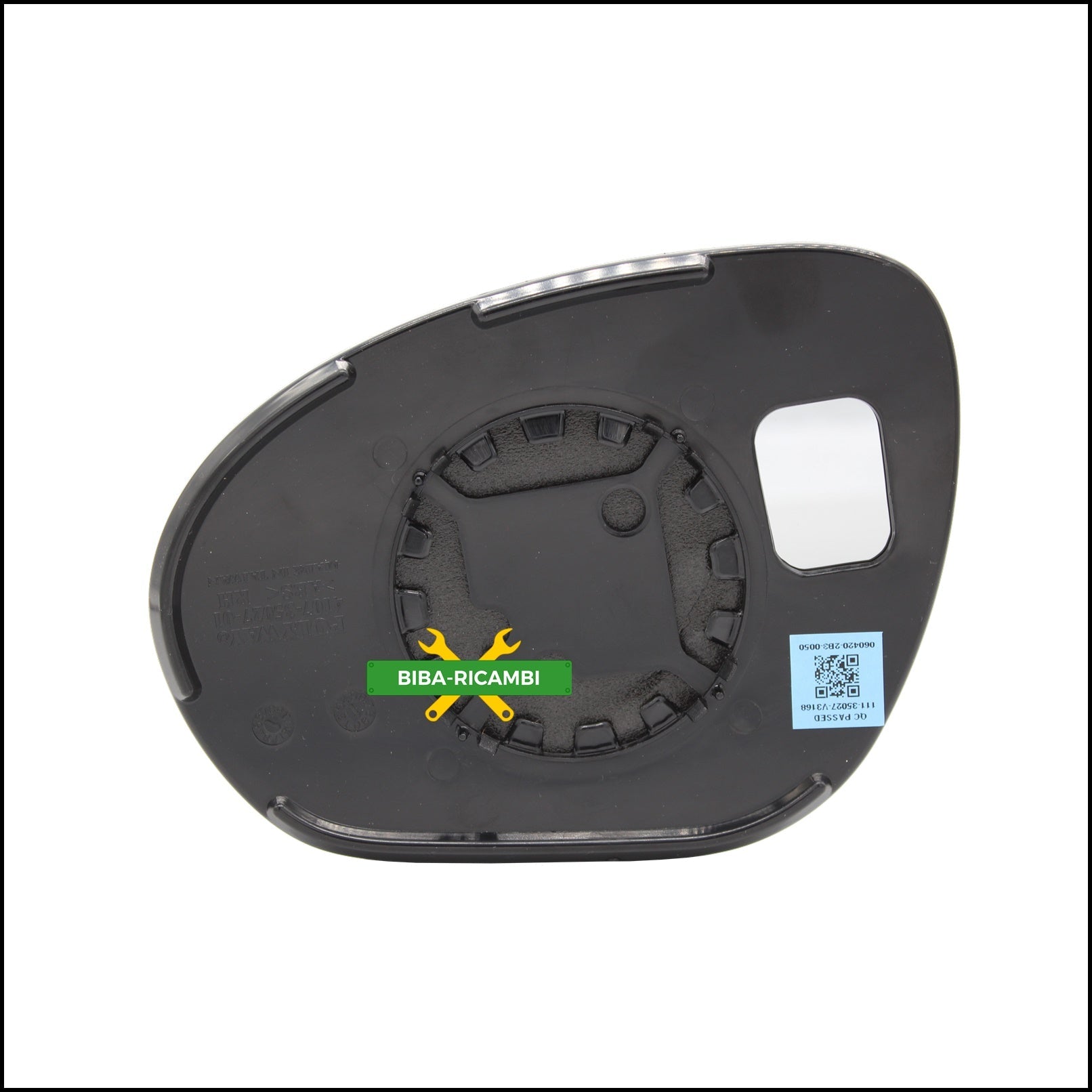 Piastra Retrovisore Termica Lato Dx-Passeggero Per Nissan Cube (Z12) solo dal 2008-2013 BIBA-RICAMBI