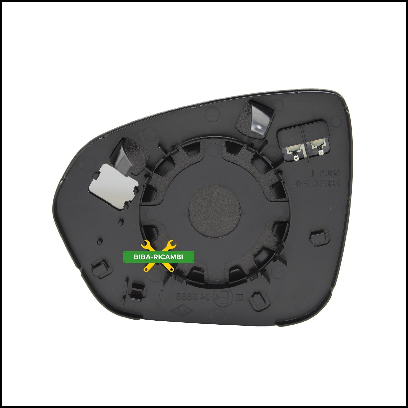 V. Piastra Retrovisore Termica Lato Dx-Passeggero Per Dacia Duster II dal 2017> BIBA-RICAMBI