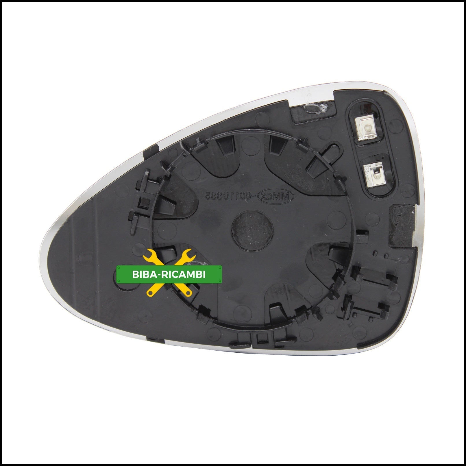 Piastra Specchio Retrovisore Termica Asferica Lato Passeggero Per Porsche Panamera I (970) dal 2009> BIBA-RICAMBI
