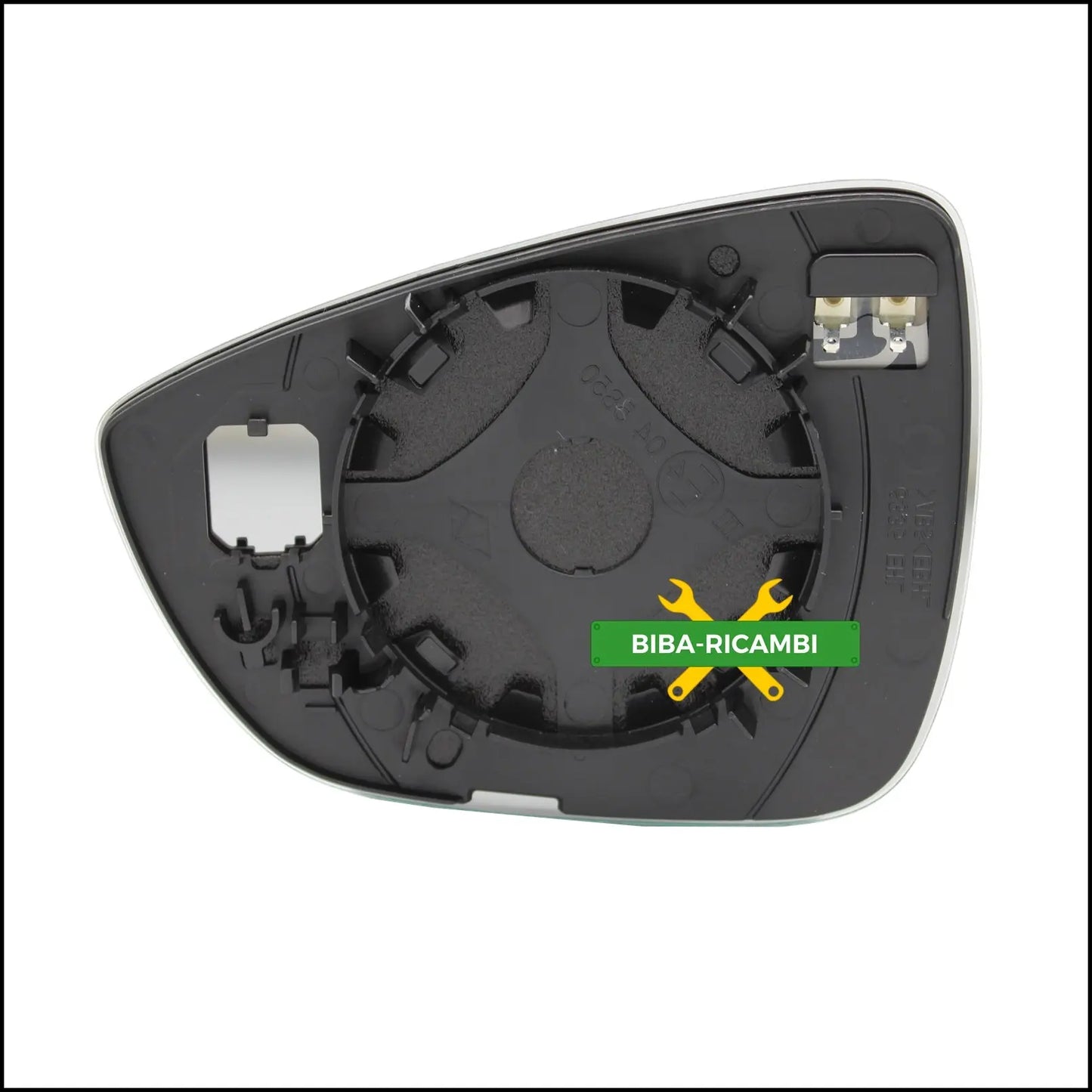 Piastra Specchio Retrovisore Termica Asferica Lato Dx-Passeggero Per Ford Focus IV dal 2018> BIBA-RICAMBI