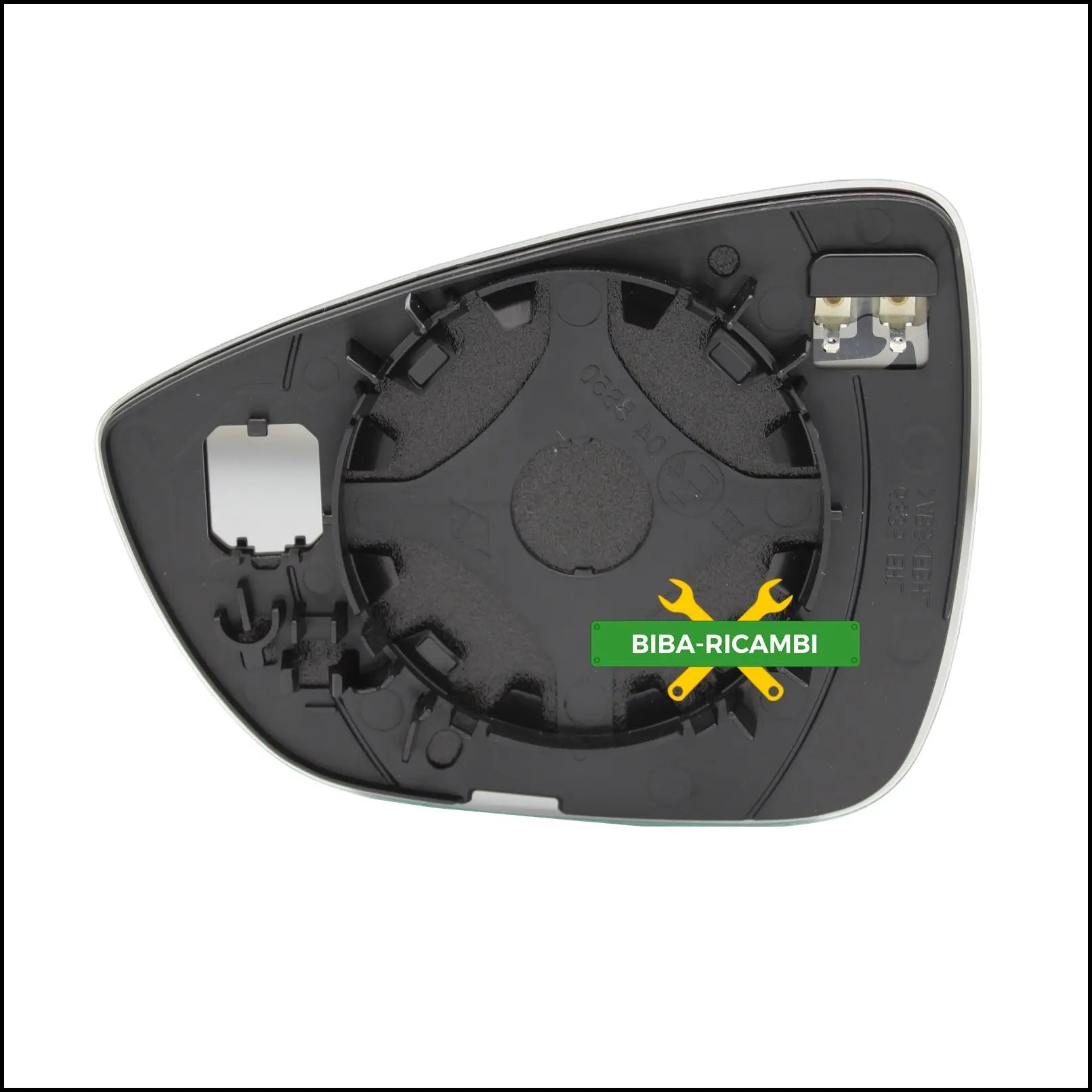 Piastra Specchio Retrovisore Termica Asferica Lato Dx-Passeggero Per Ford Focus IV dal 2018> BIBA-RICAMBI