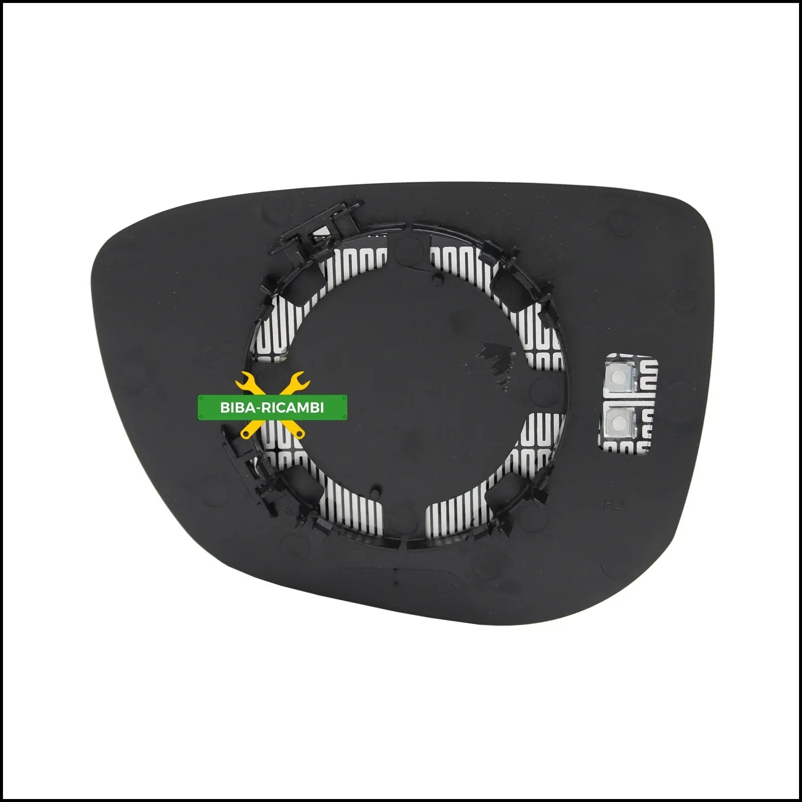 Piastra Specchio Retrovisore Termica Lato Dx-Passeggero Per Citroen C-Elysee dal 2012> BIBA-RICAMBI
