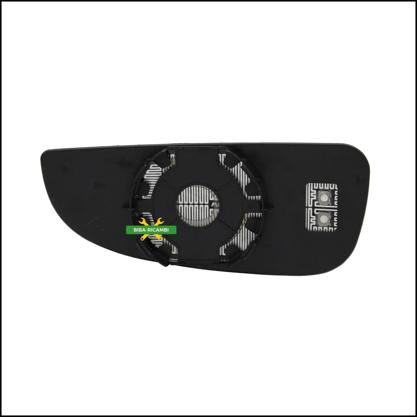 Piastra Specchietto Termico Inferiore Retrovisore Lato Dx-Passeggero Per Citroen Jumper III dal 2006> BIBA-RICAMBI