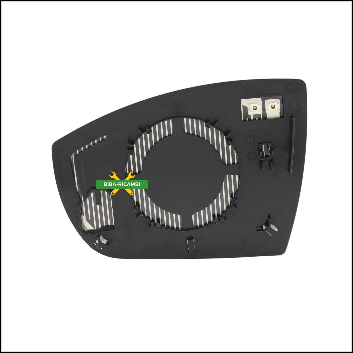 Piastra Specchio Retrovisore Termica Asferica Lato Dx-Passeggero Per Ford Kuga I dal 2008> BIBA-RICAMBI
