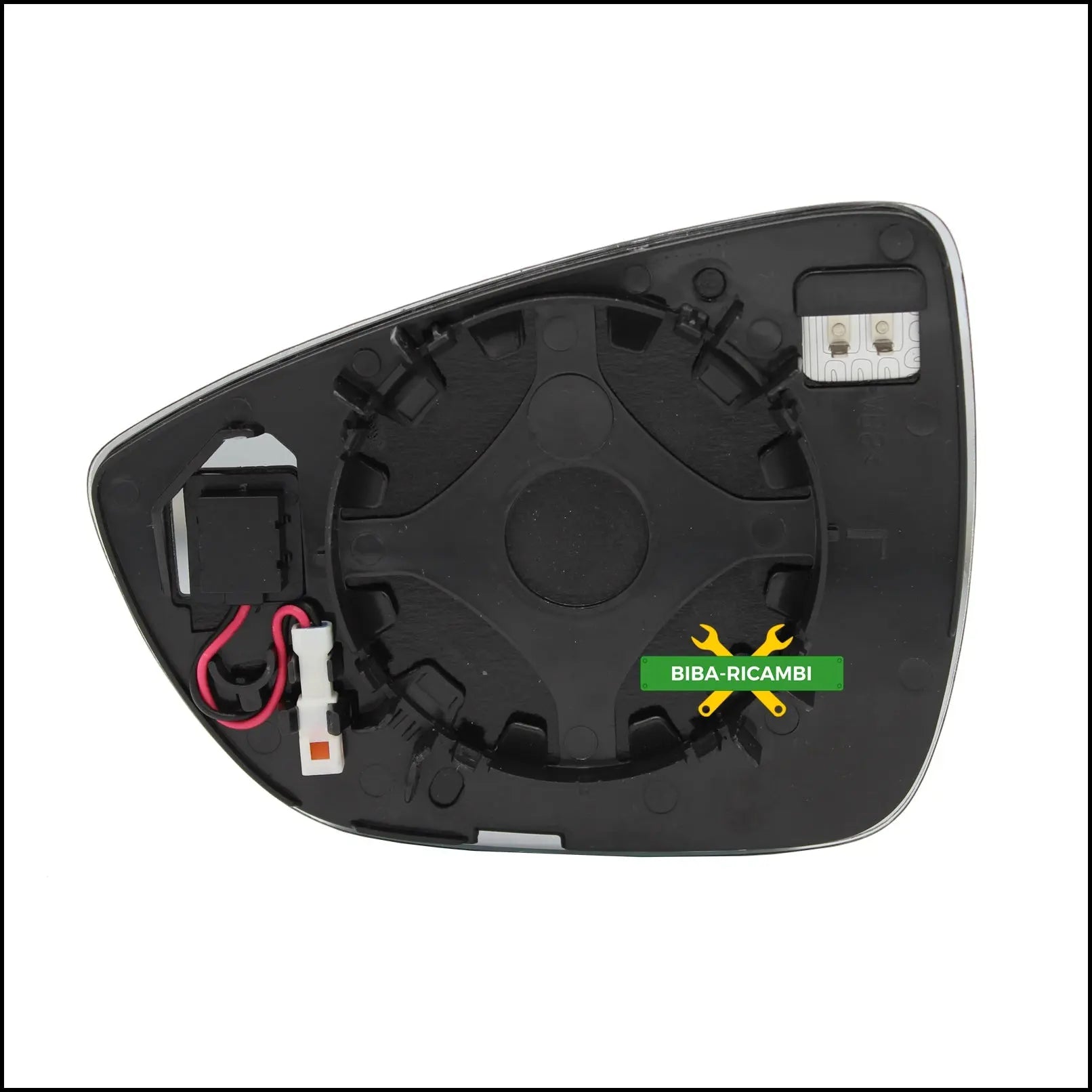 Piastra Specchio BLIND SPOT Termica Lato Dx-Passeggero Per Ford Focus IV dal 2018> BIBA-RICAMBI