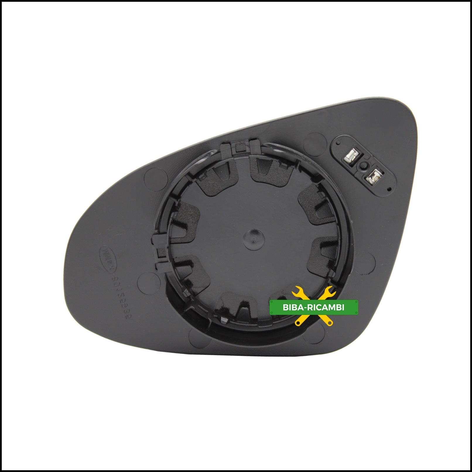 V. Piastra Retrovisore Termica Lato Dx-Passeggero Per Toyota Aygo II (B4) dal 2014> BIBA-RICAMBI