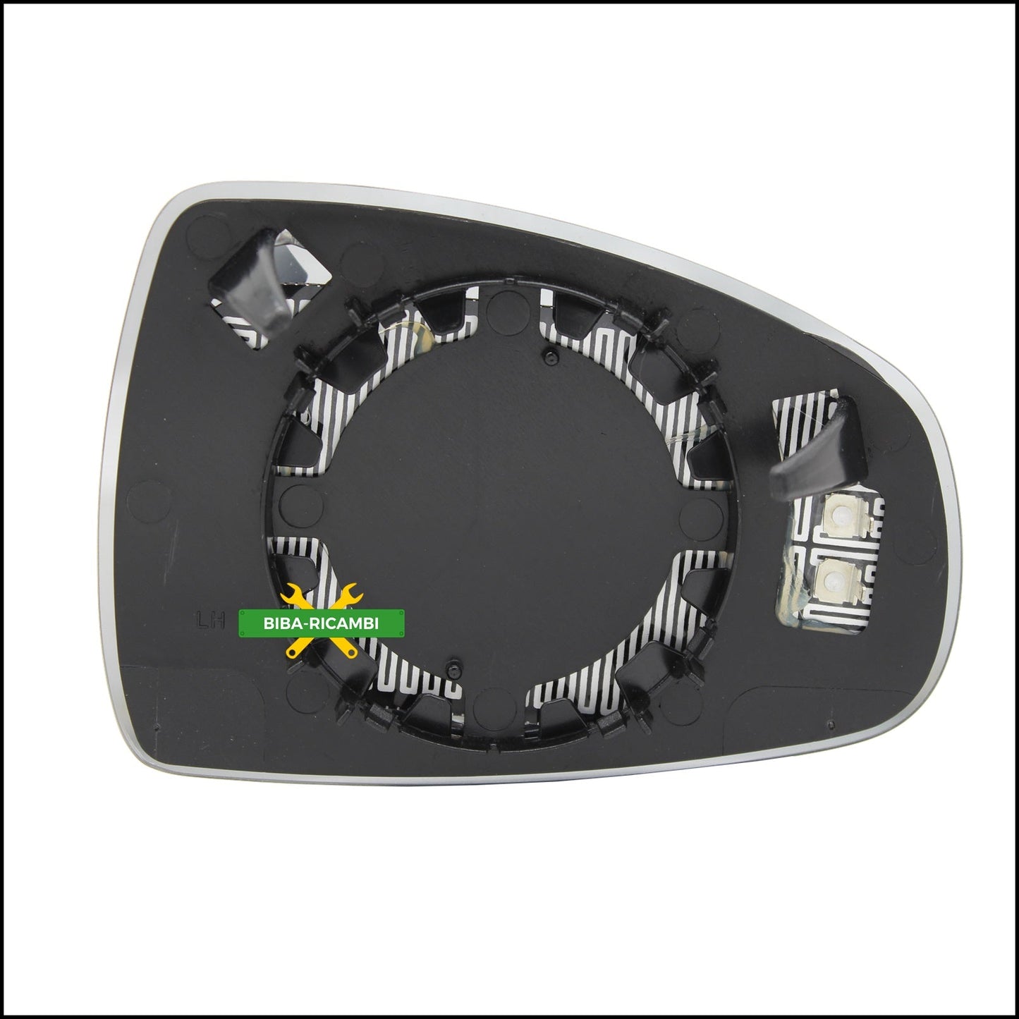 Piastra Retrovisore Termica Lato Sx-Guidatore Per Audi A1 (8X) dal 2010> BIBA-RICAMBI