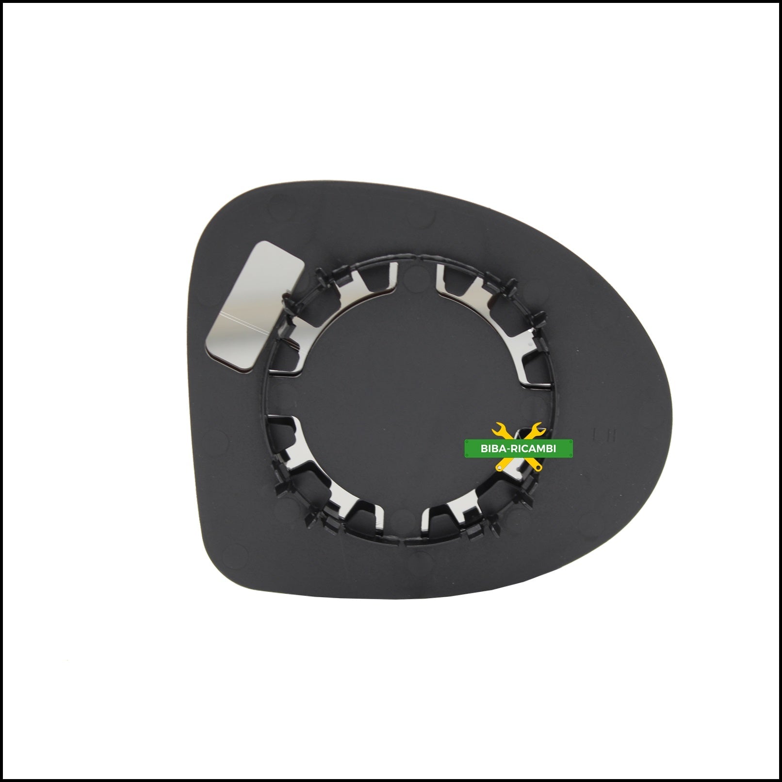 Piastra Specchio Retrovisore Lato Sx-Guidatore Per Renault Twingo II (CN0) dal 2007> BIBA-RICAMBI