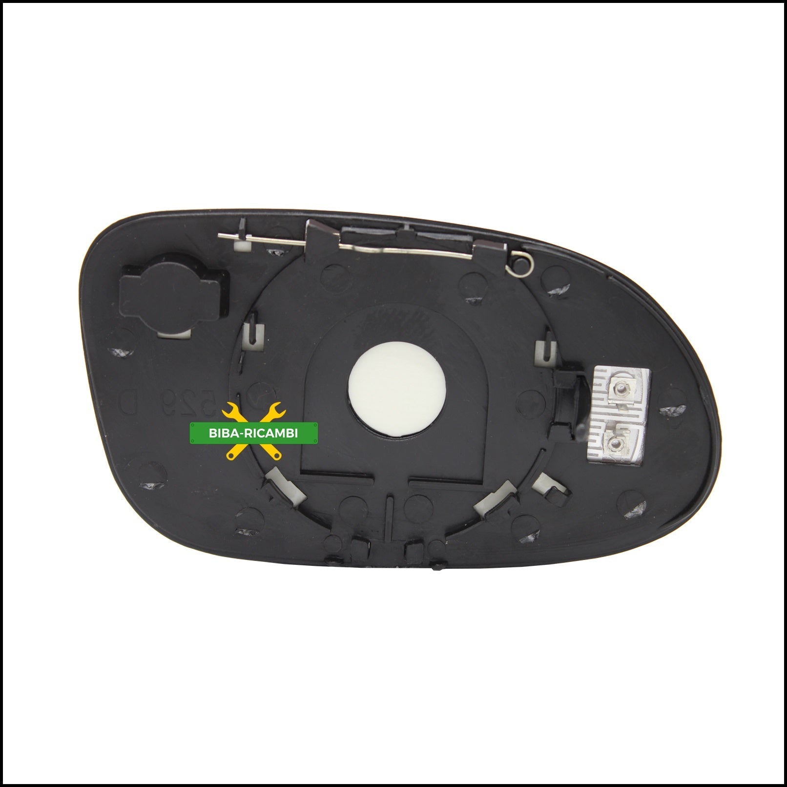 V. Piastra Specchio Retrovisore Termica Lato Sx-Guidatore Per Mercedes Benz SLK I (R170) dal 1996-2004 BIBA-RICAMBI