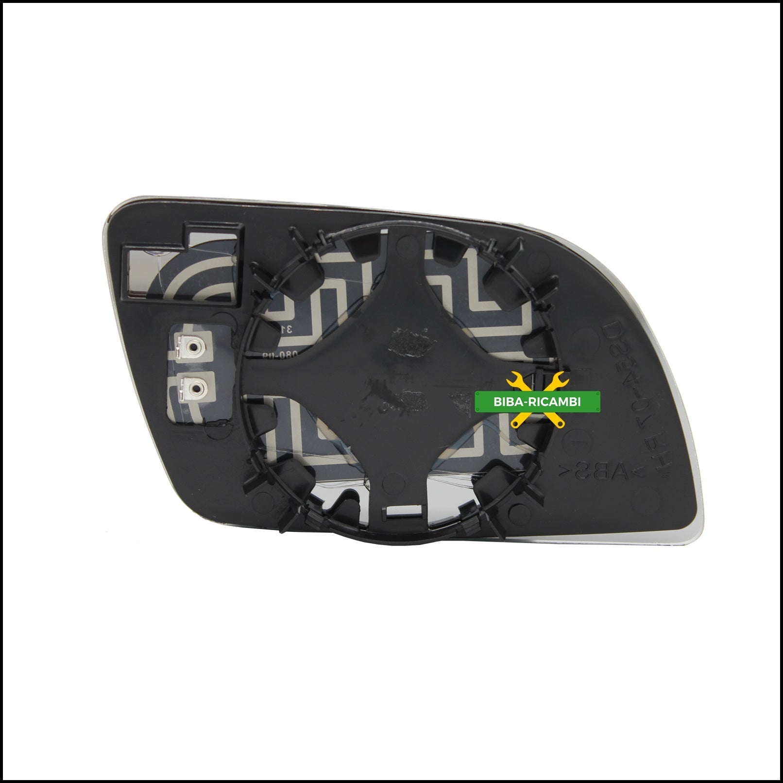 V. Piastra Retrovisore Termica Lato Sx-Guidatore Per Vw Polo (9N_) solo dal 2002-2005 BIBA-RICAMBI