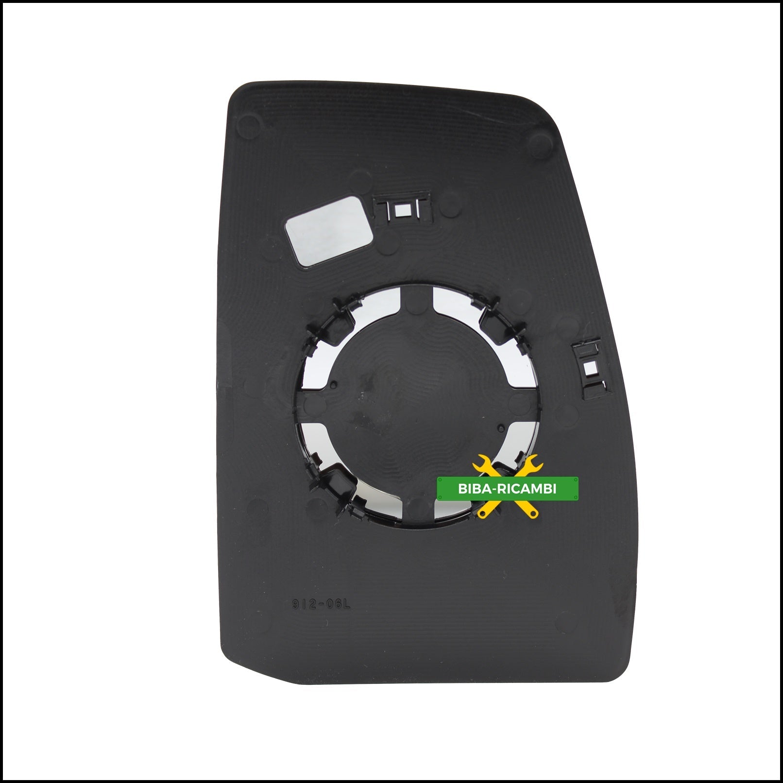 Piastra Retrovisore Lato Sx-Guidatore Per Ford Transit Custom dal 2012> BIBA-RICAMBI