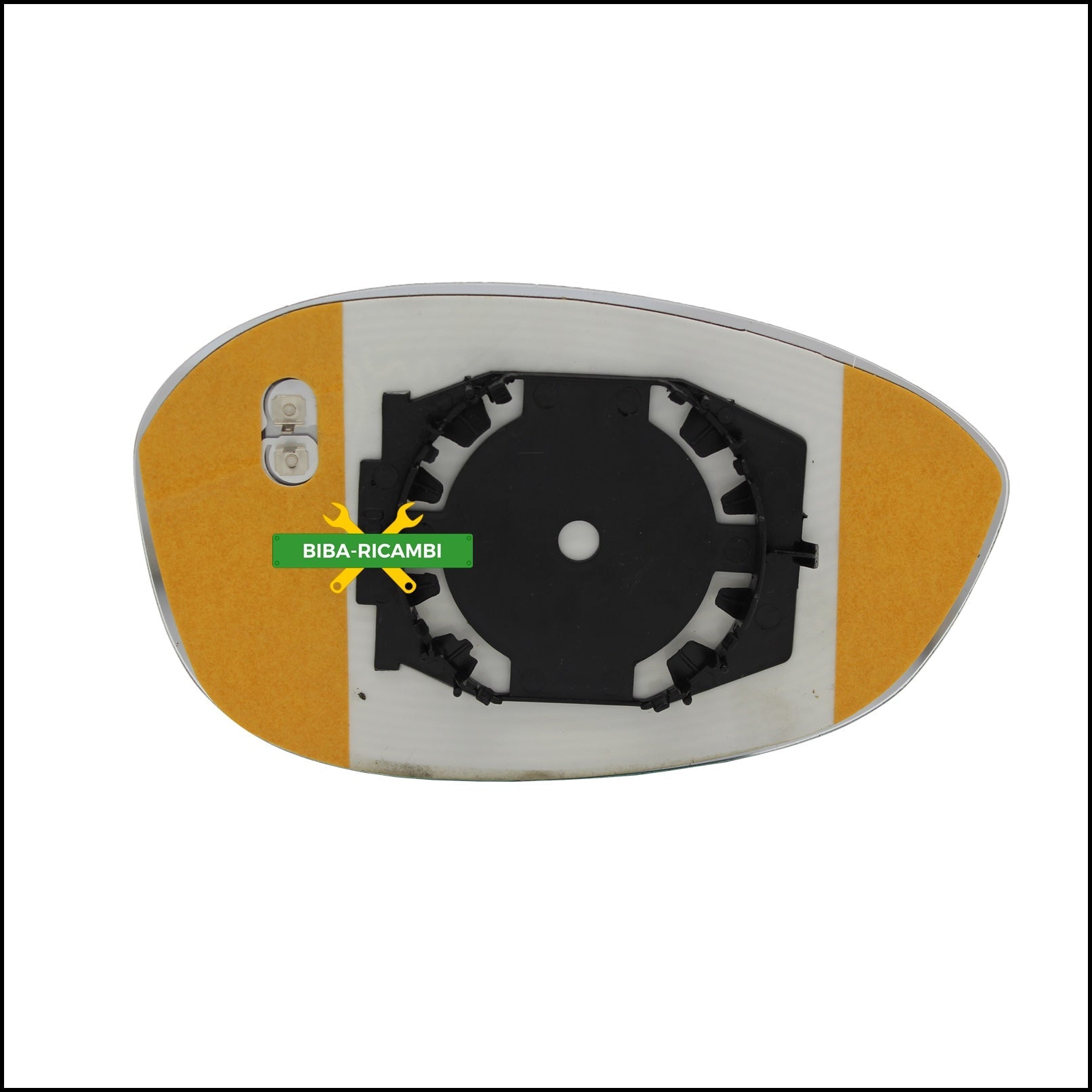 Piastra Retrovisore Termica Asferica Lato Sx-Guidatore Per Alfa Romeo Spider II (939) dal 2006-2011 BIBA-RICAMBI