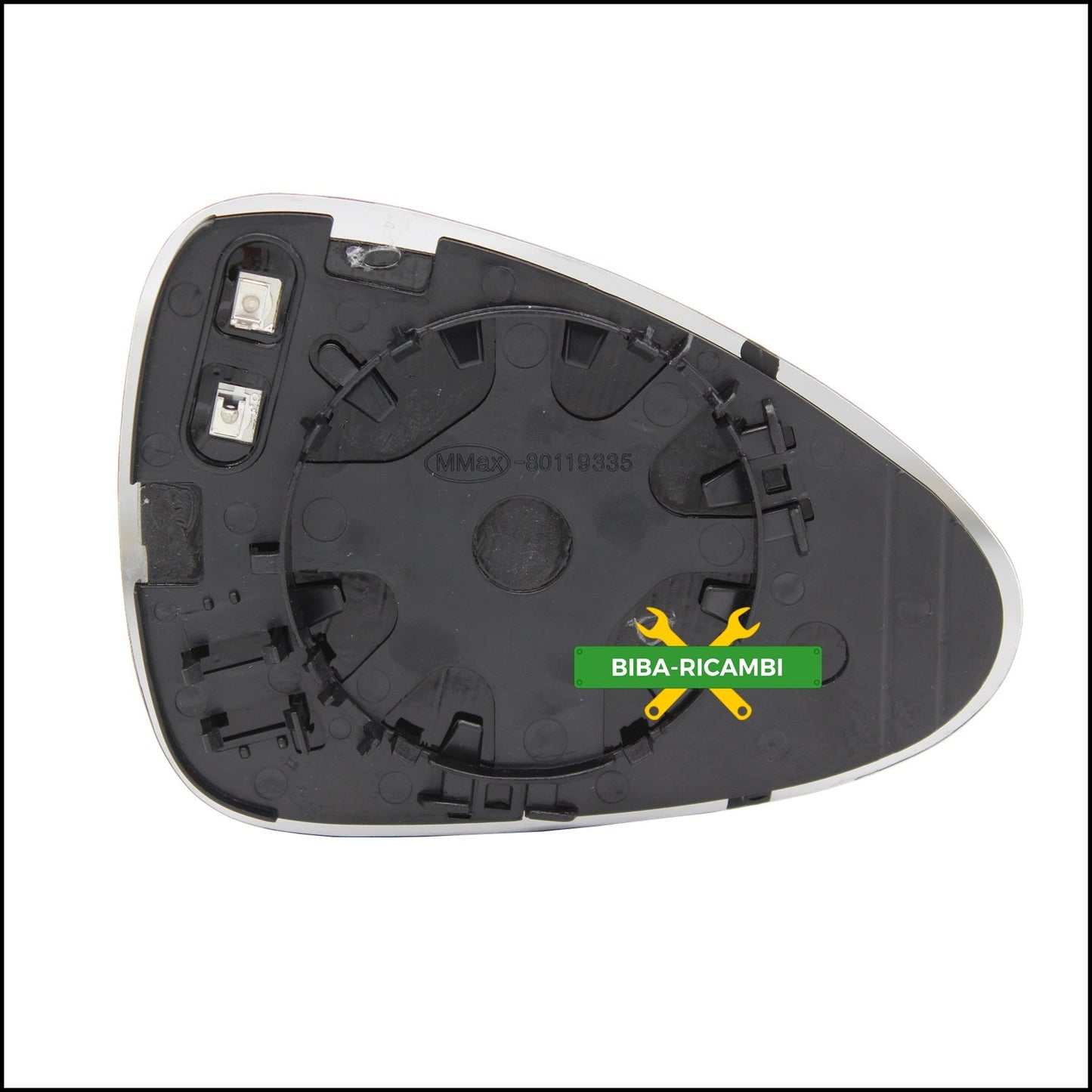 Piastra Specchio Retrovisore Termica Asferica Lato Guidatore Per Porsche Panamera I (970) dal 2009> BIBA-RICAMBI